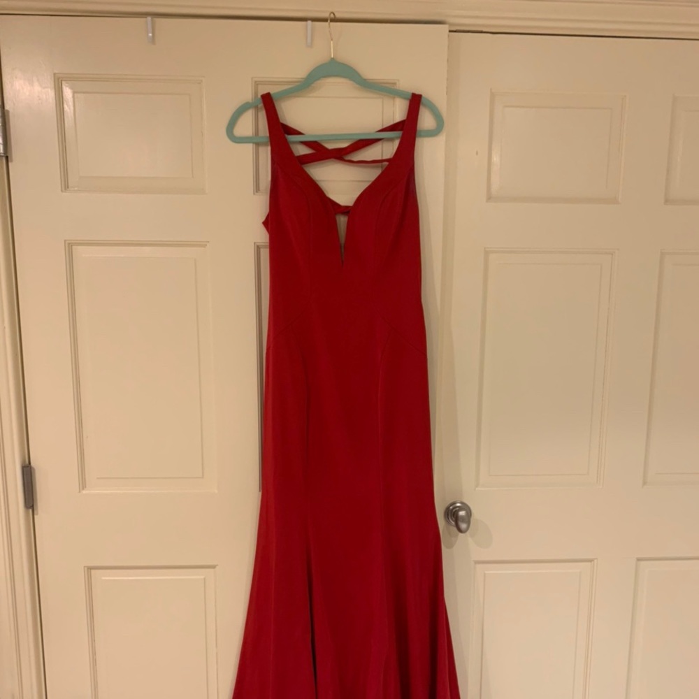 Red Prom Dress - Picture 2 of 4
